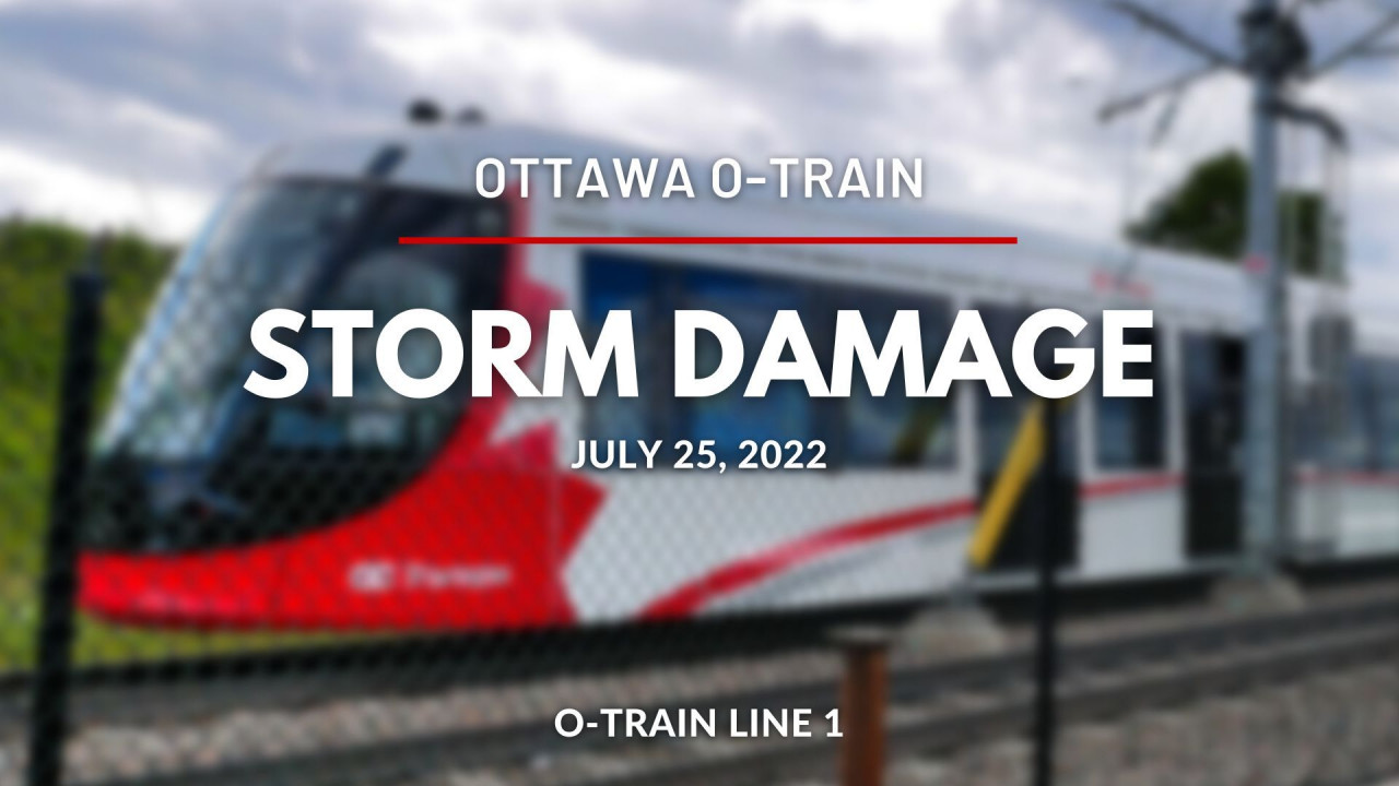O-Train Line 1 - Service Outage - July 25, 2022