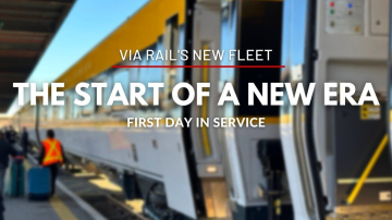 The Start of a New Era: First Day in Service of VIA Rail Canada’s New Siemens Venture Fleet