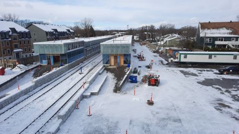Snapshot of Grands-Moulins Station - November 20, 2022
